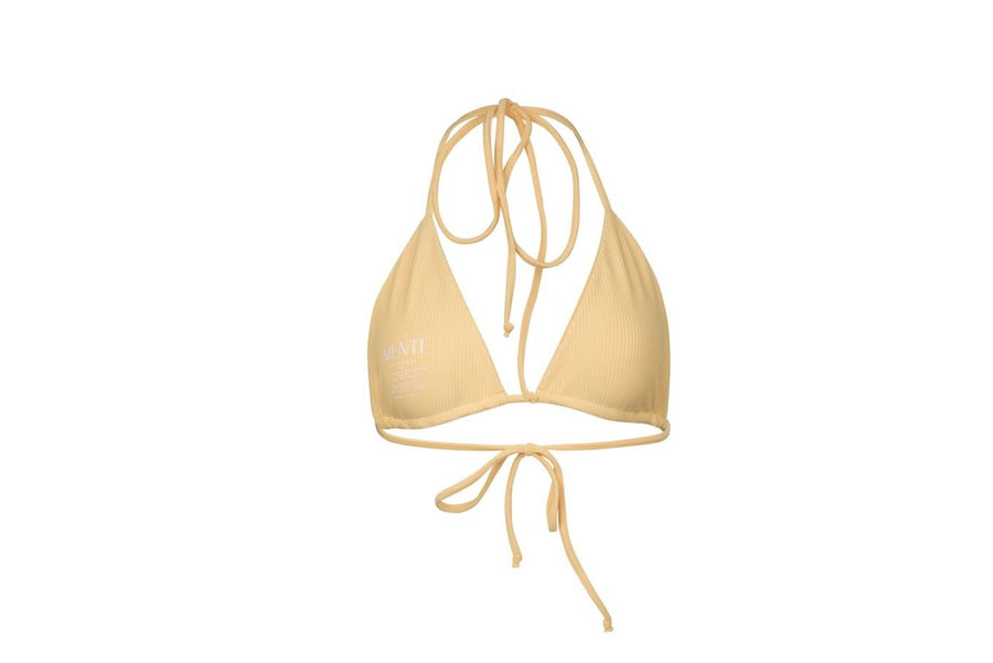 Jeckie O Classic Bikini Top -  ECO RIB ♻️Amalfi Lemon